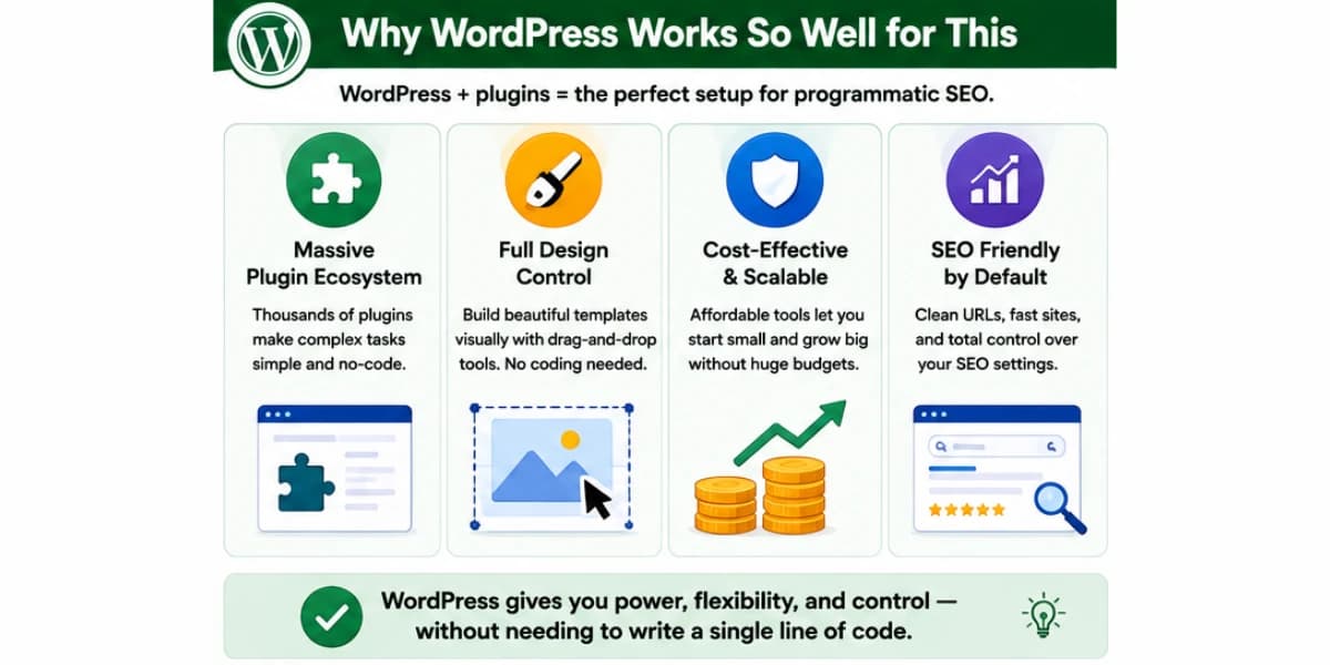 Programmatic SEO using WordPress plugins