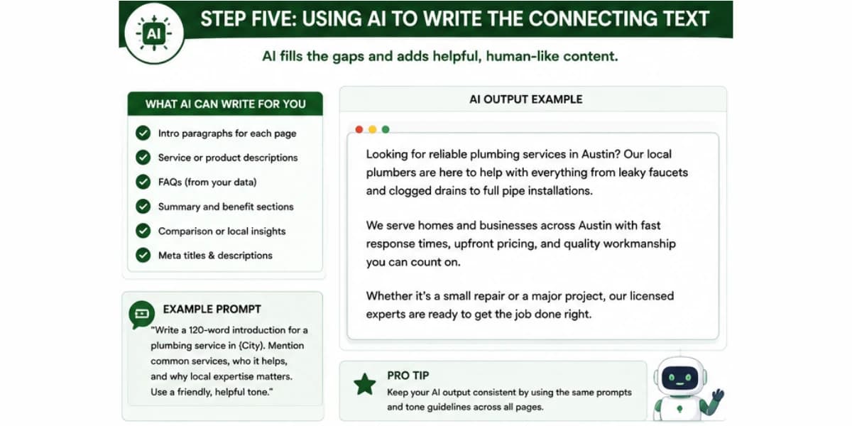 Programmatic SEO using WordPress step five