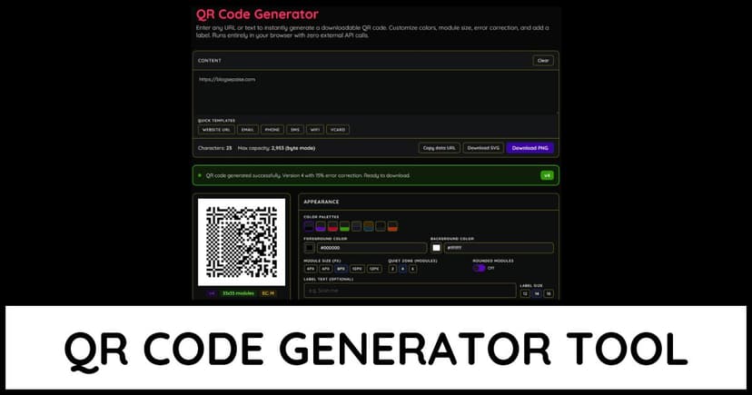 QR Code Generator