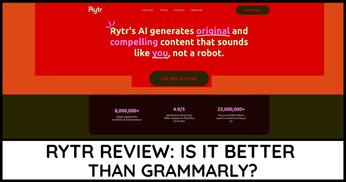 Rytr Review cover image