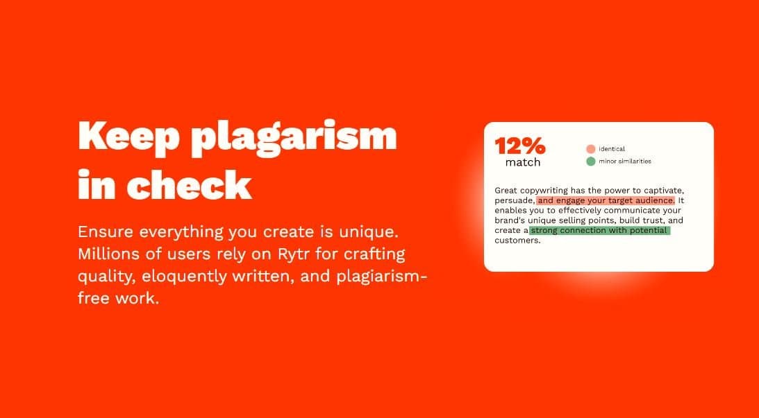 Rytr Plagiarism Checker