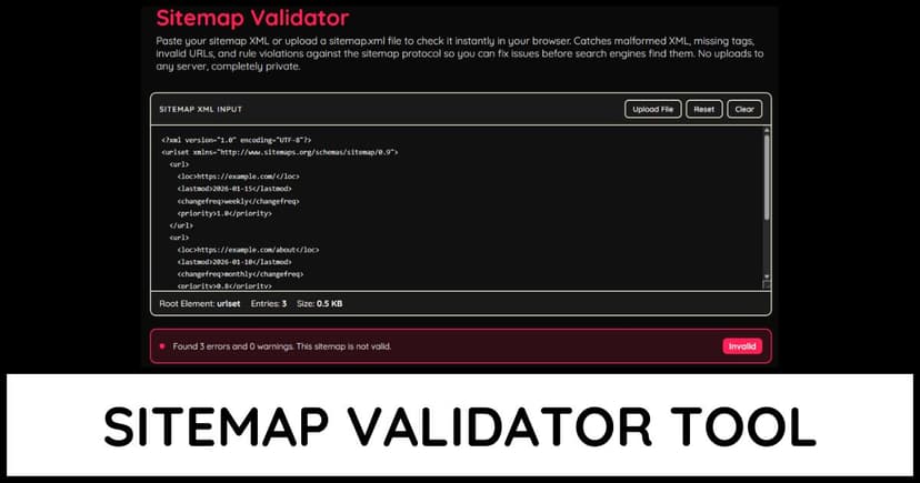 Sitemap Validator