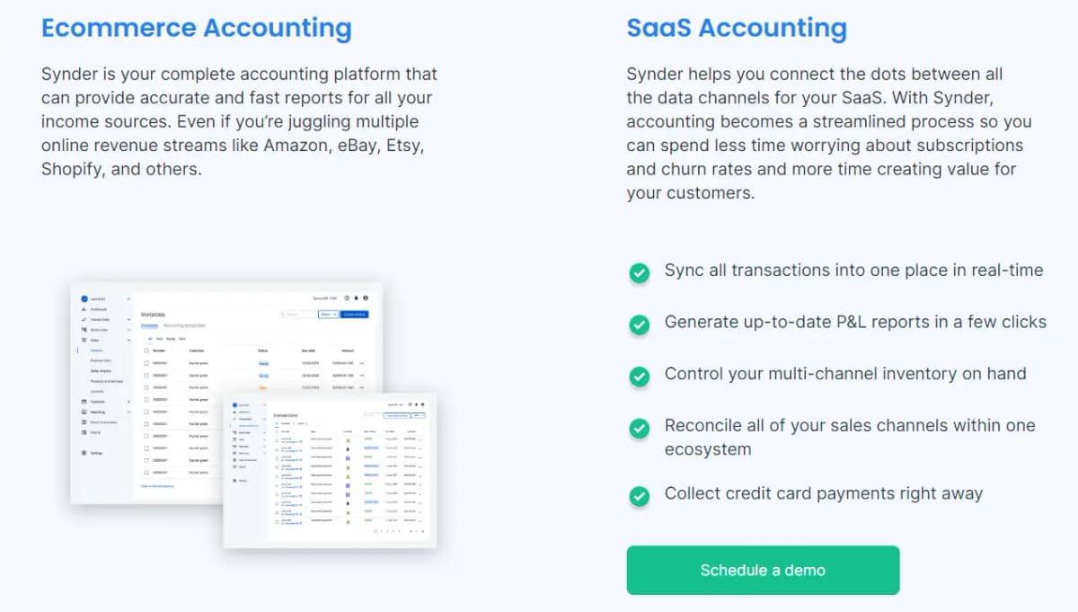 Synder Core Features