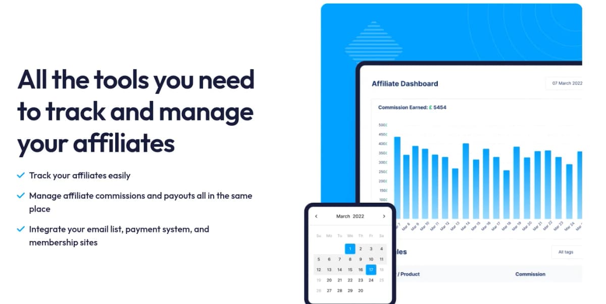 systeme review features affiliate management