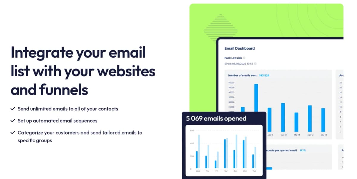 systeme review features email marketing