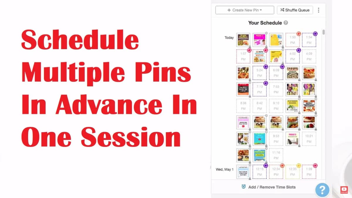 Tailwind Advance Scheduling