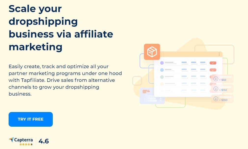 Tapfiliate Dropshipping Solutions