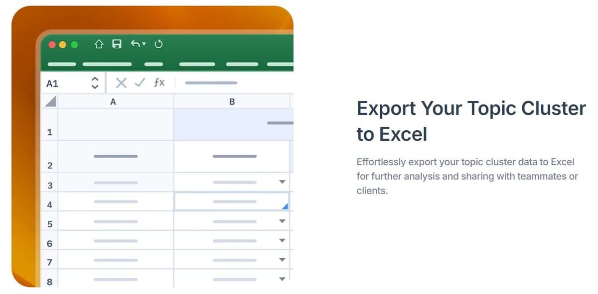 Thruuu Export to Excel