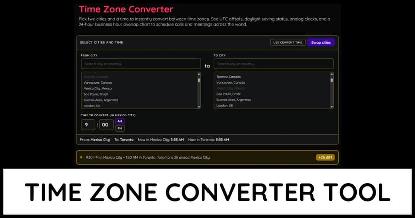 Time Zone Converter