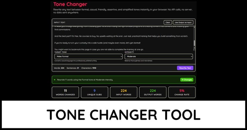 Tone Changer