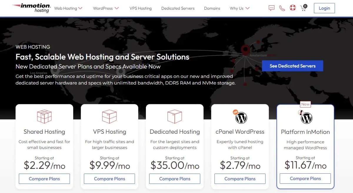 InMotion Hosting cloud hosting