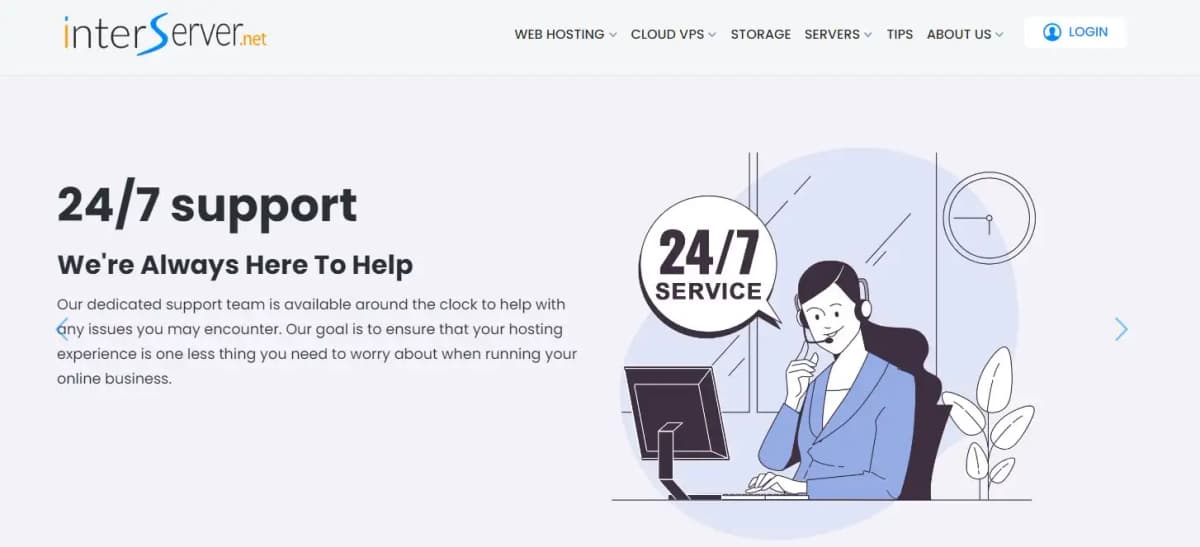InterServer cloud hosting