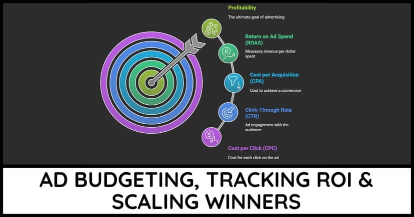 Ad Budgeting, Tracking ROI & Scaling Winners