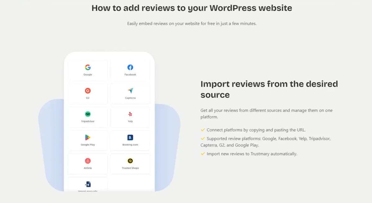 Trustmary Import Reviews