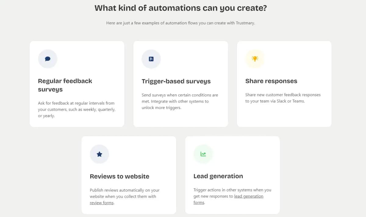 Trustmary Key Features