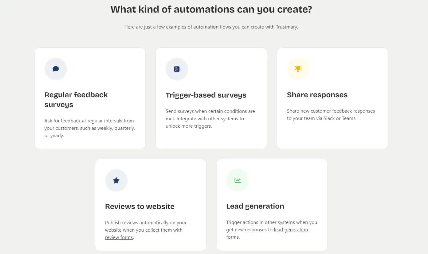 Trustmary Key Features