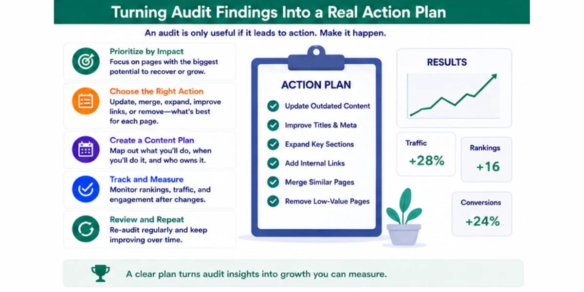 Turning audit findings into action plan
