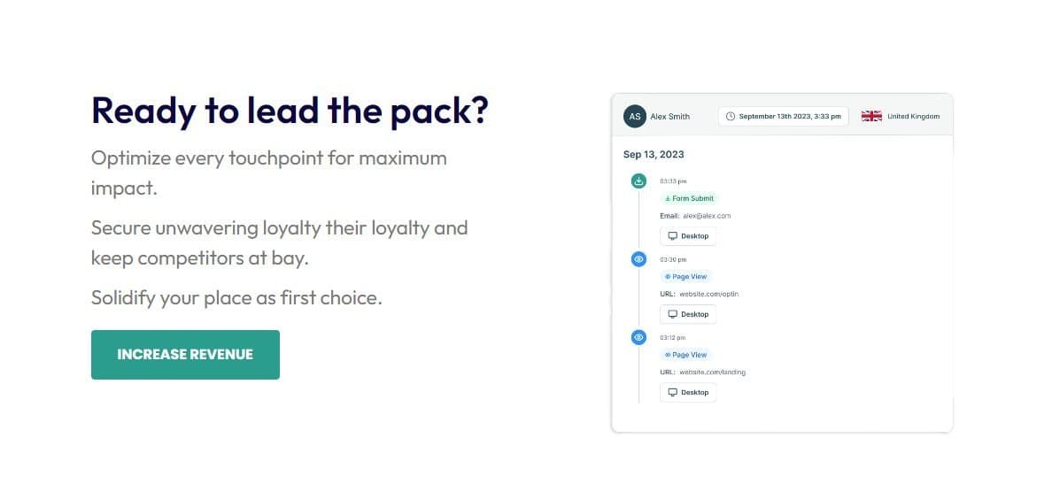 Weberlo Customer Journey