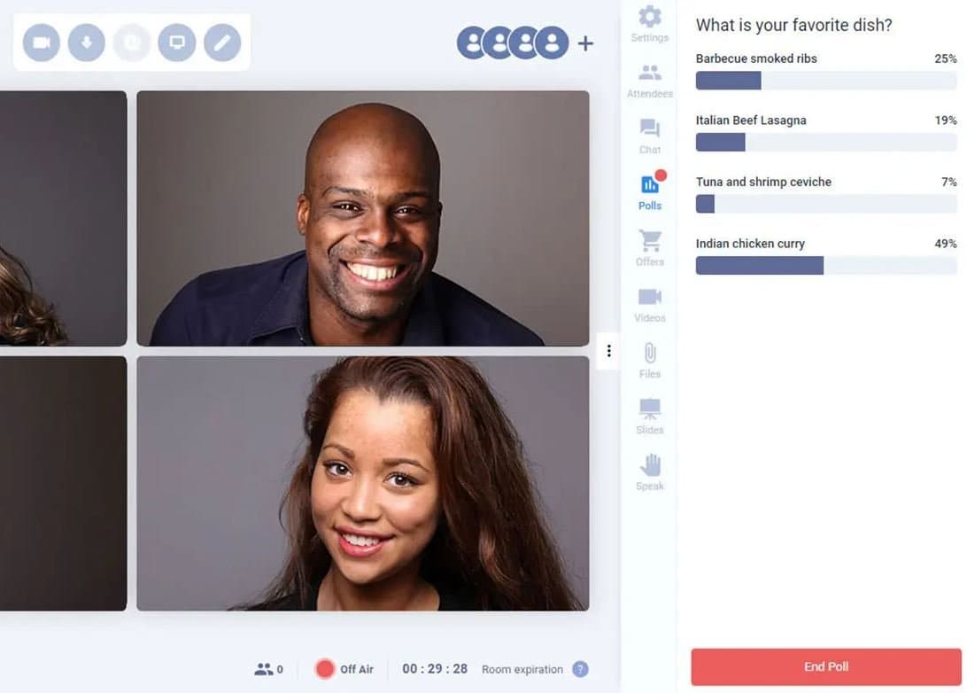 WebinarJam Polls And Surveys