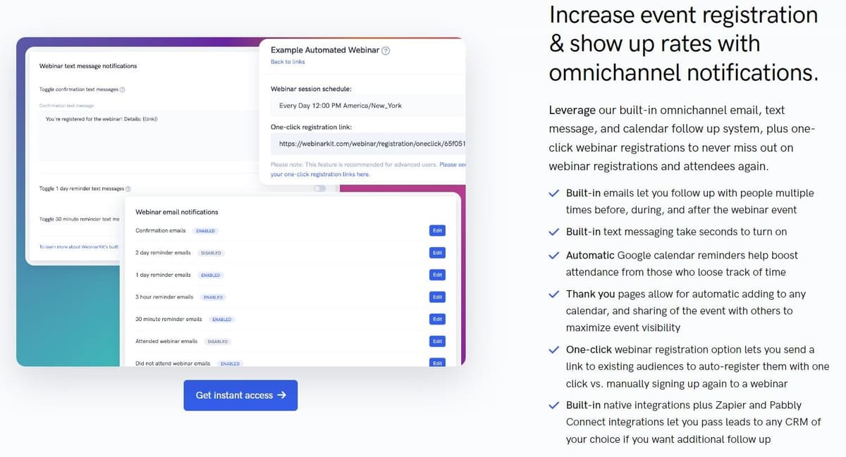WebinarKit Event Registration