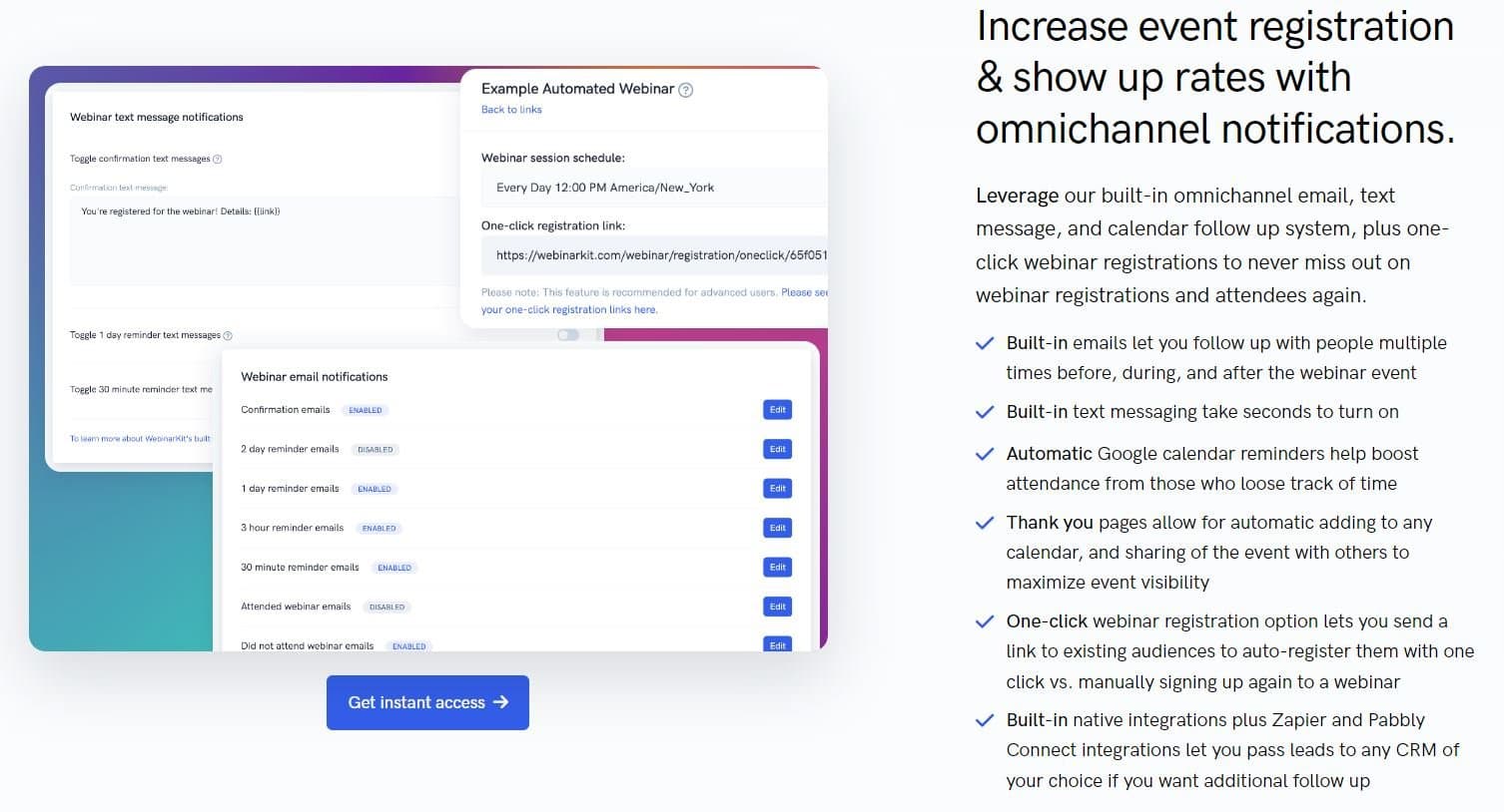 WebinarKit Event Registration