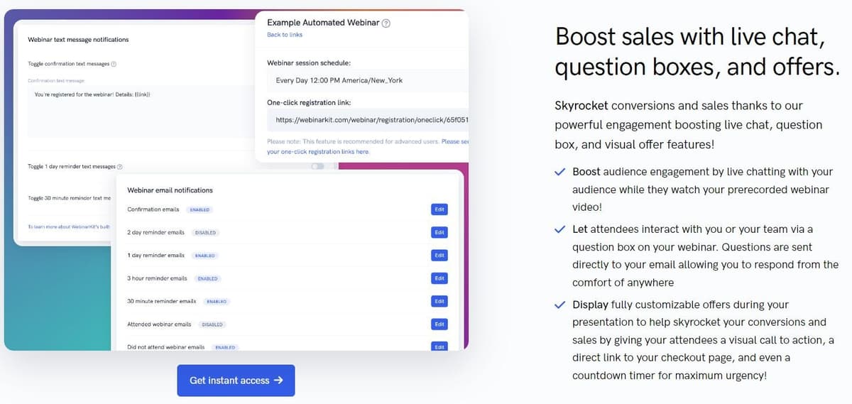 WebinarKit Live Chat