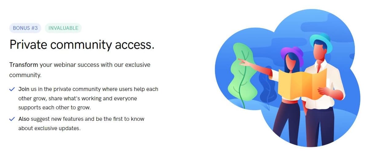 WebinarKit Private Community Access