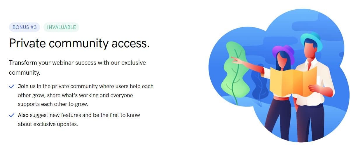 WebinarKit Private Community Access