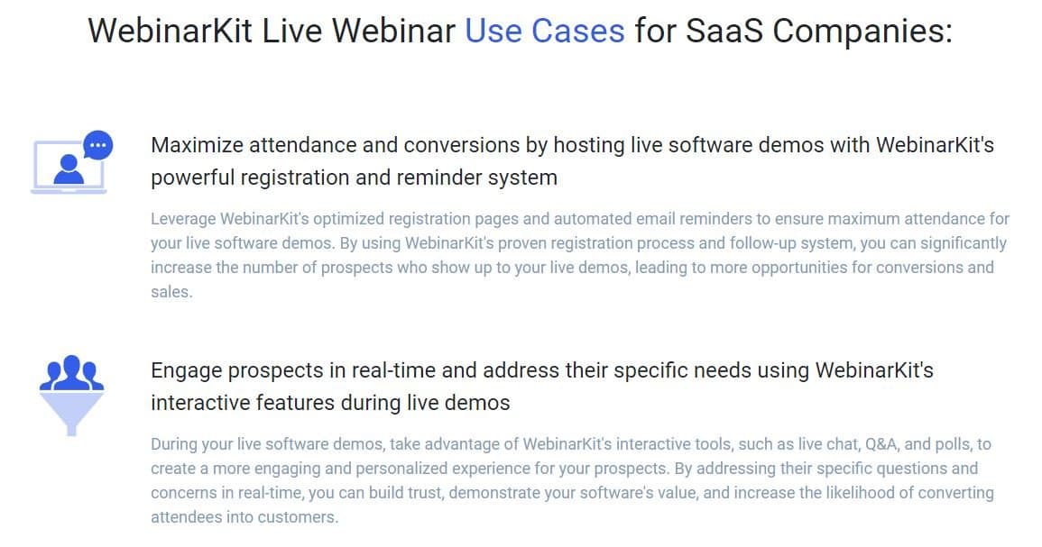 WebinarKit SaaS Companies