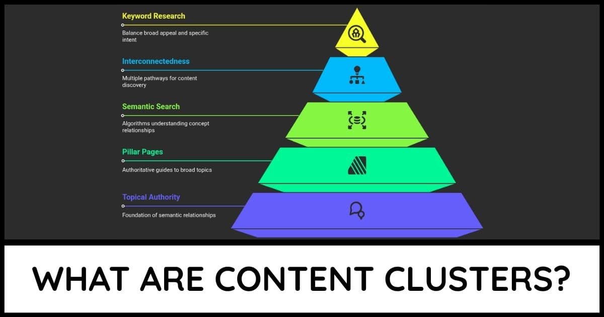 What are content clusters cover image