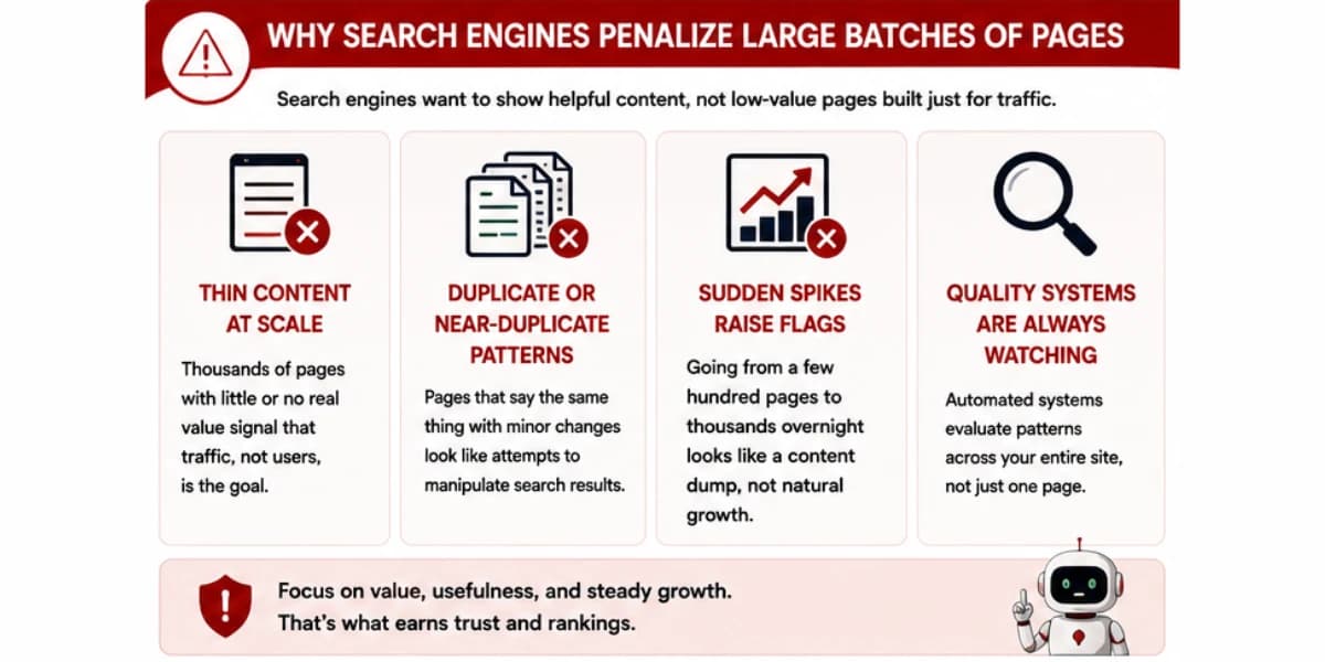Why search engines penalize websites