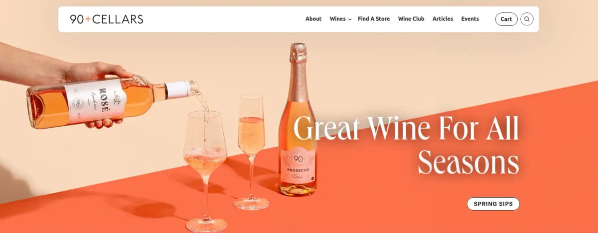 90+ Cellars curated high-score wines