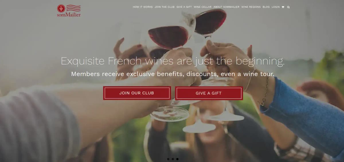 somMailier French boutique wine club