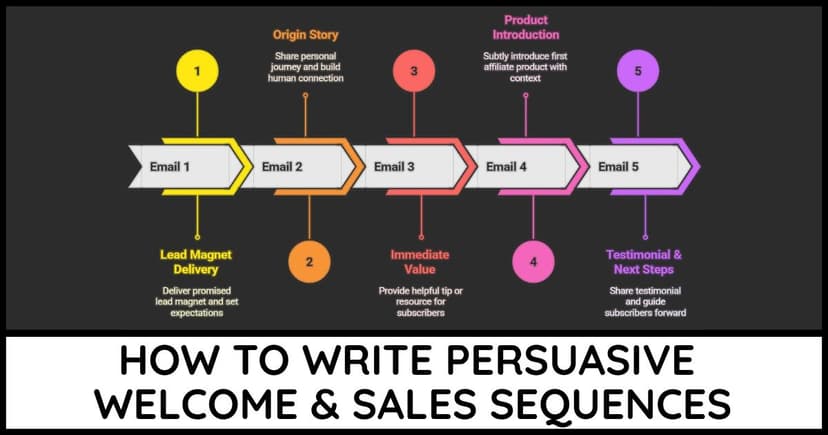 Writing Persuasive Welcome & Sales Sequences