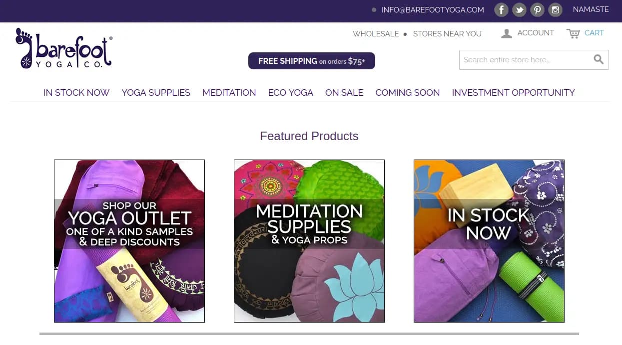 Barefoot Yoga premium yoga products
