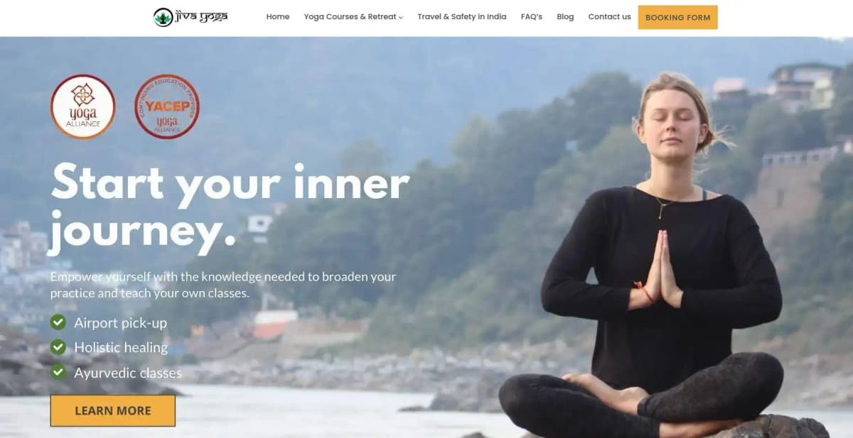 Jiva Yoga Academy Rishikesh training