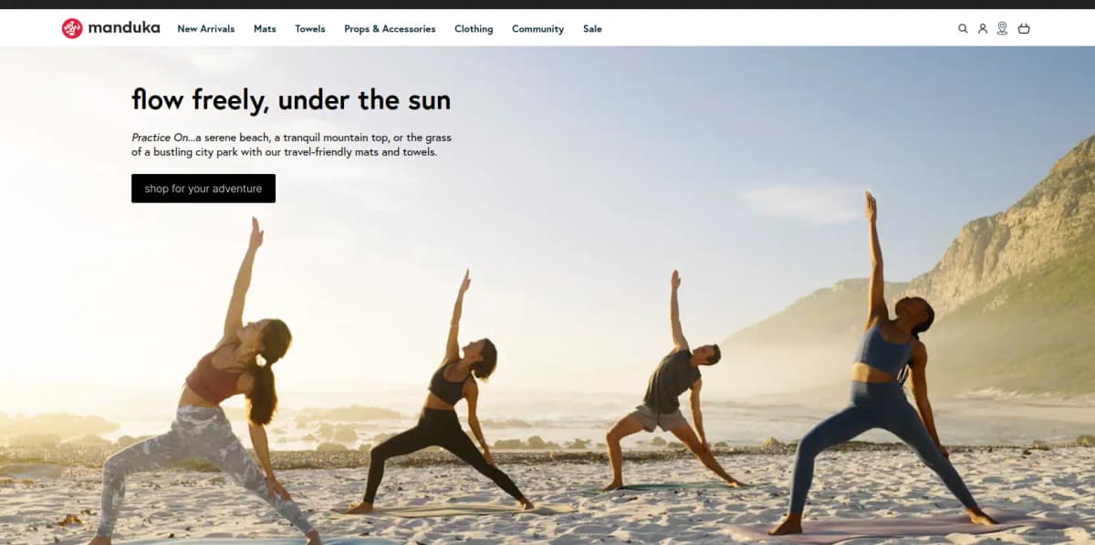 Manduka Pro yoga mats and accessories