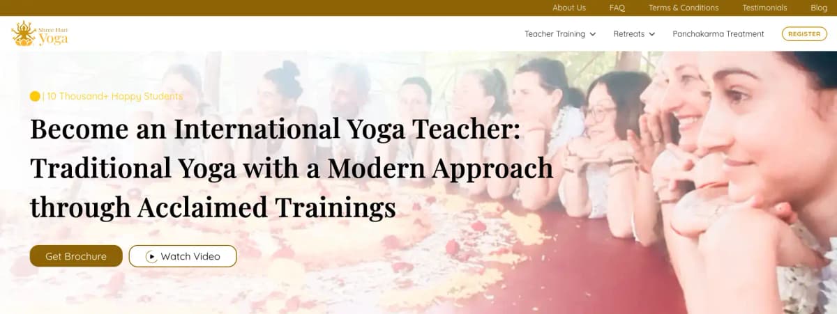 Shree Hari Yoga teacher training
