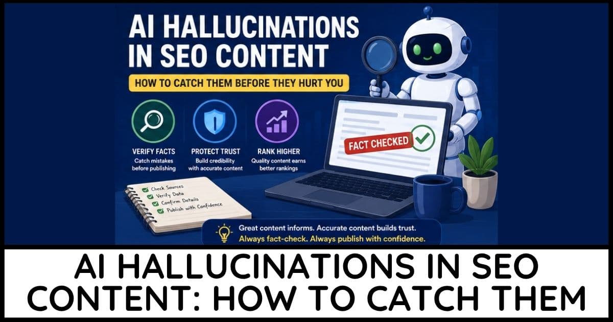 AI hallucinations in SEO content cover image