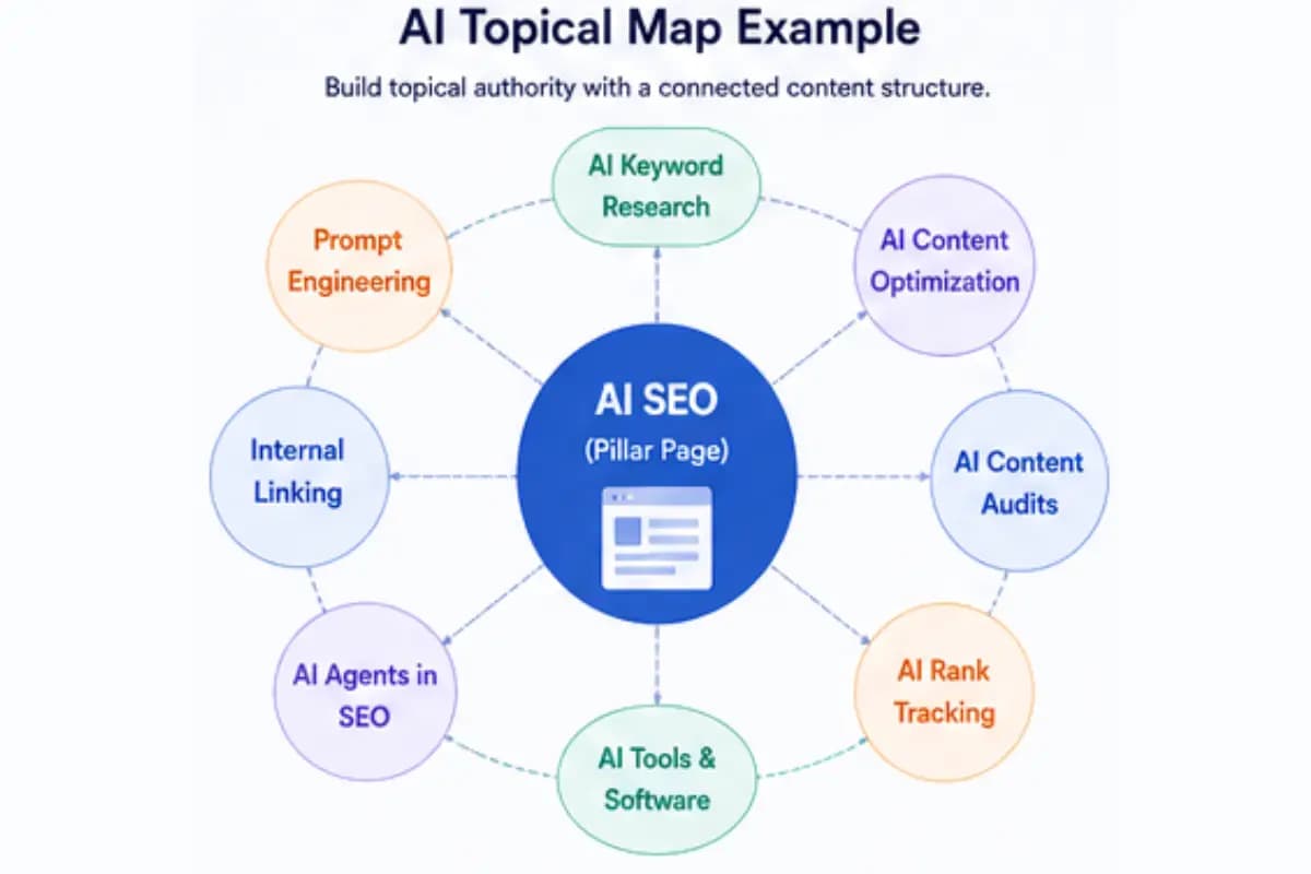AI generated topical maps for SEO