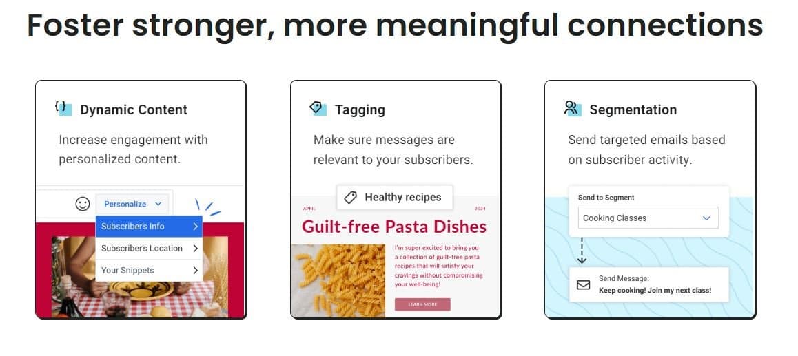 AWeber Dynamic Content