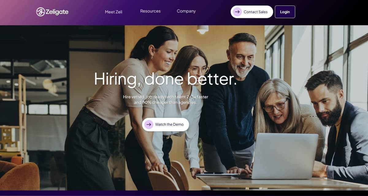 Zeligate - AI-powered hiring and workforce management platform for recruitment automation