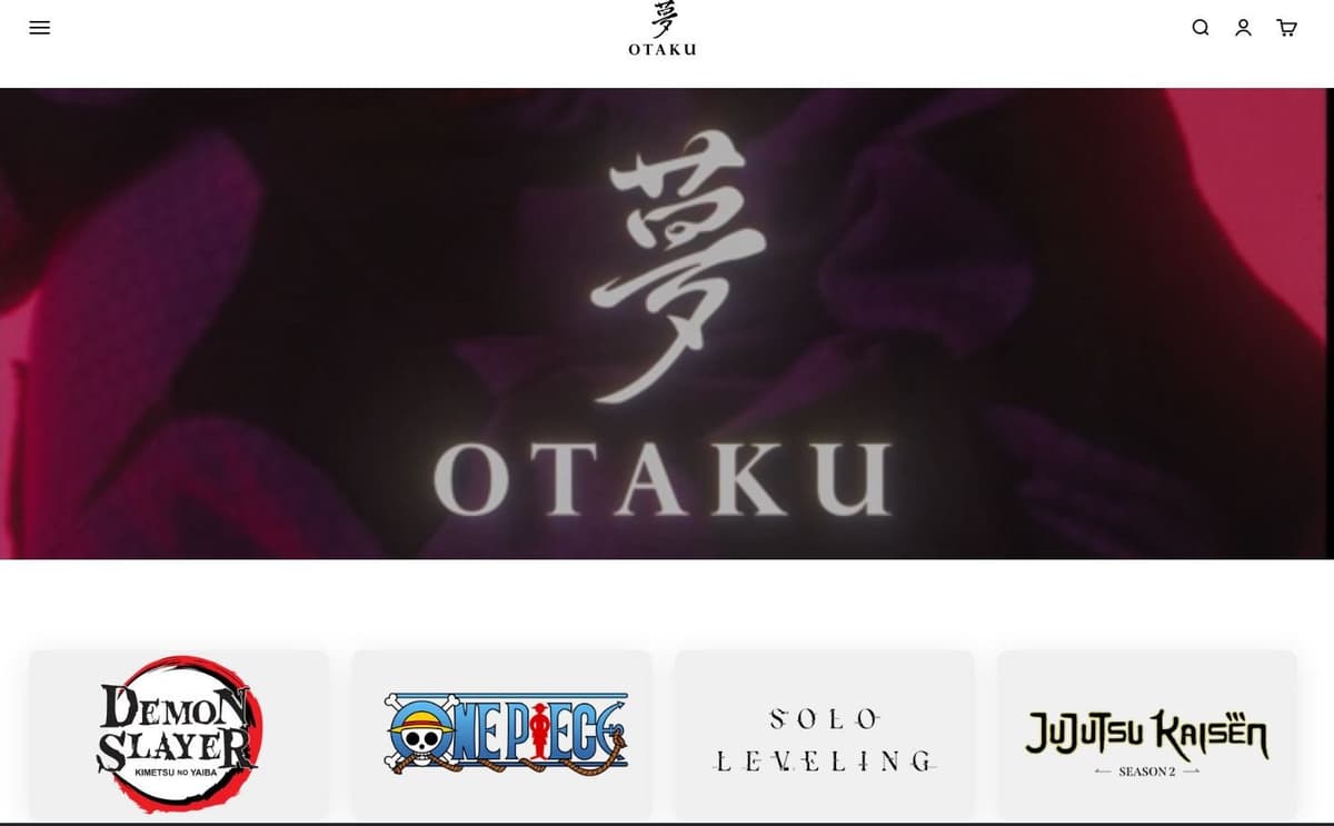 Otaku Lamps licensed anime LED lamp collection