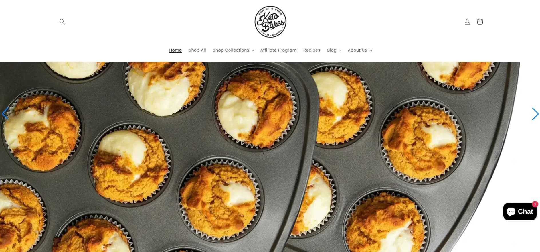 KetoBakes - Low-carb baking mixes with zero starch, no gluten, and no added sugar