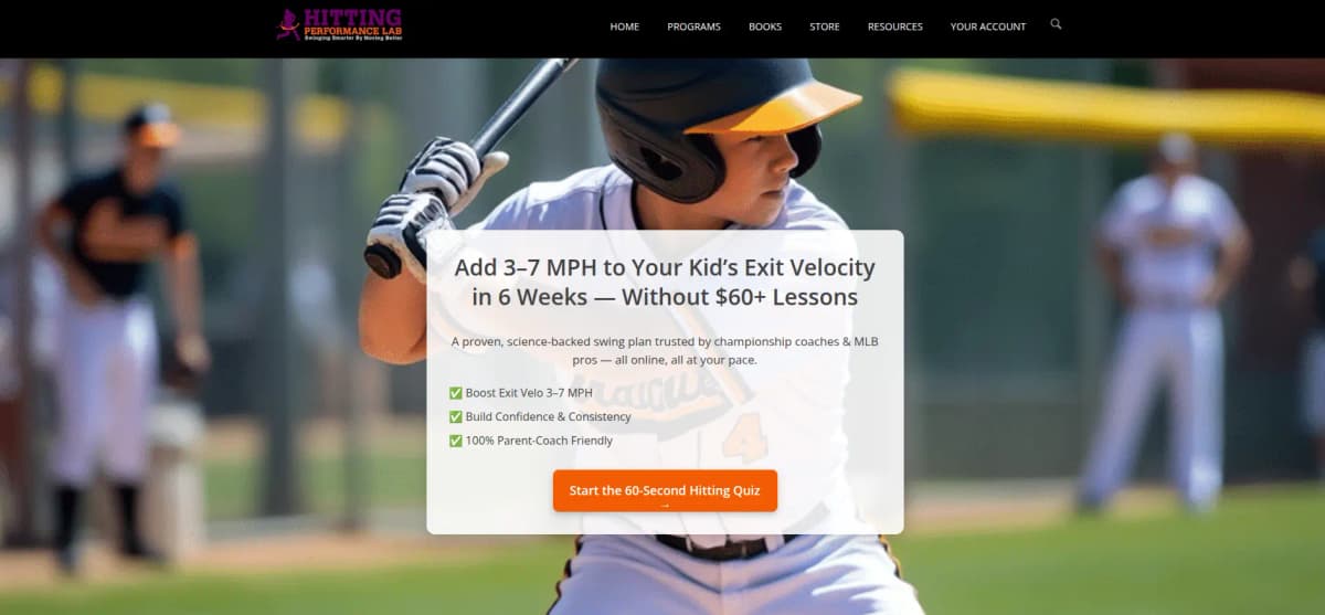 Hitting Performance Lab - Science-based baseball training programs and guides