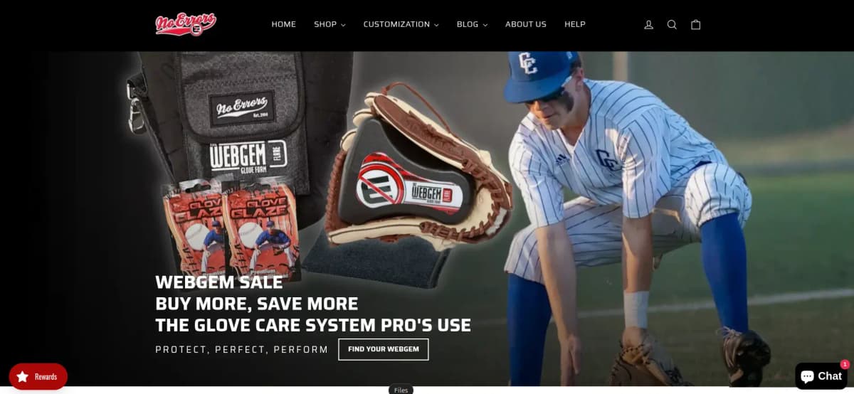 No Errors Sports - High quality baseball and softball gear for serious players