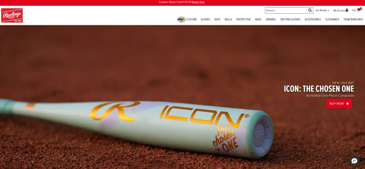 Rawlings - Trusted baseball brand for gloves, bats, helmets, and gear