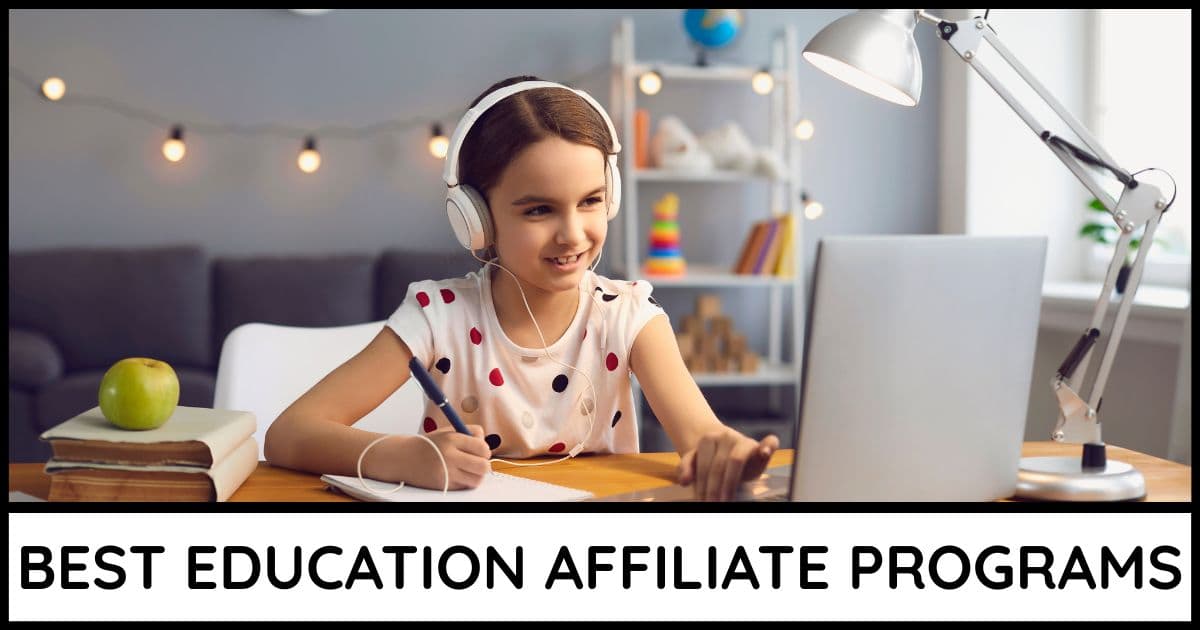 Cover image for best education affiliate programs article