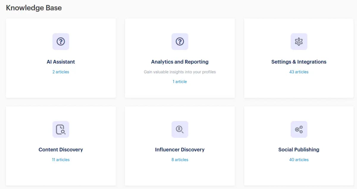 ContentStudio Knowledge Base