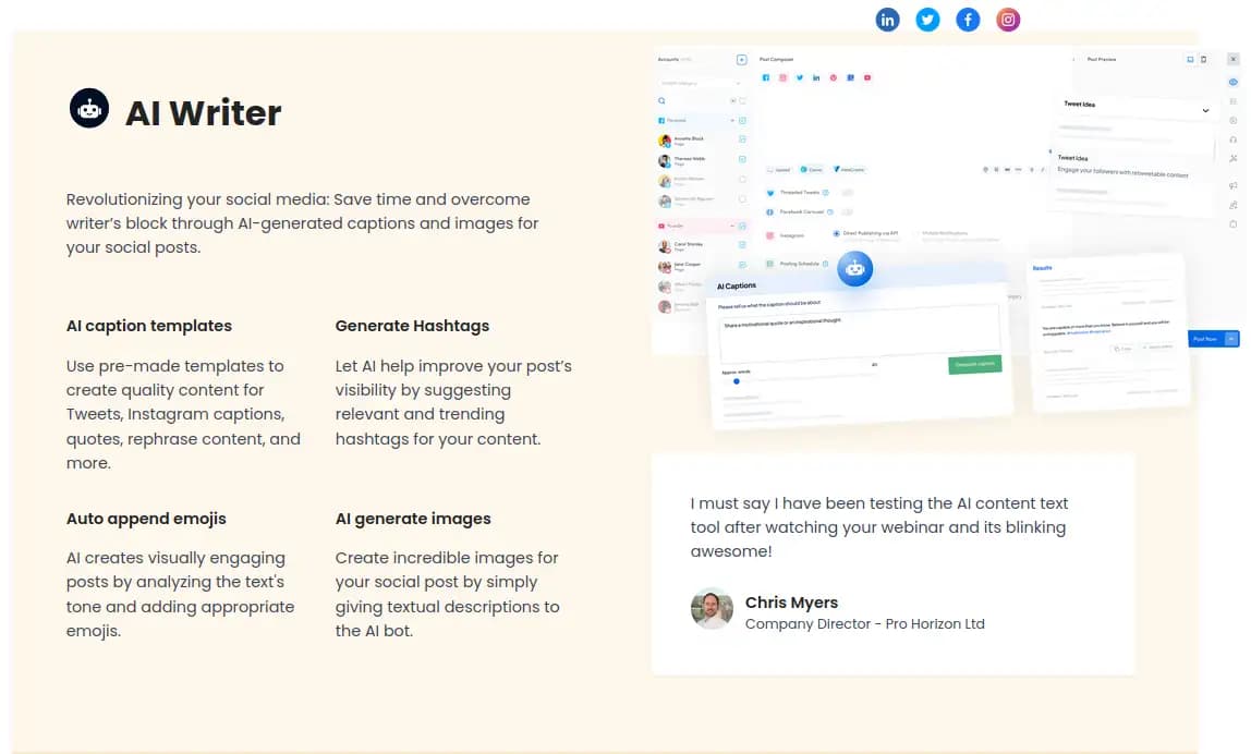 ContentStudio AI Writer